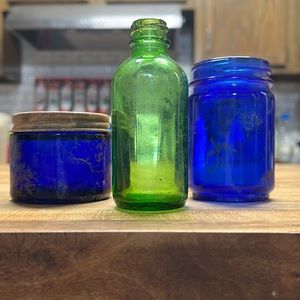 Vintage Glass Bottles